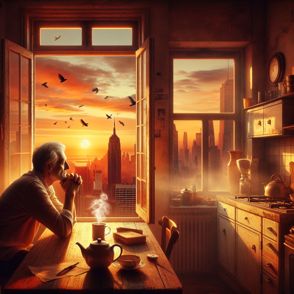 Un amanecer y aromas a&nbsp;café.