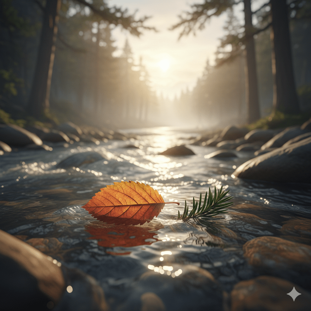 El sueñò de una hoja.